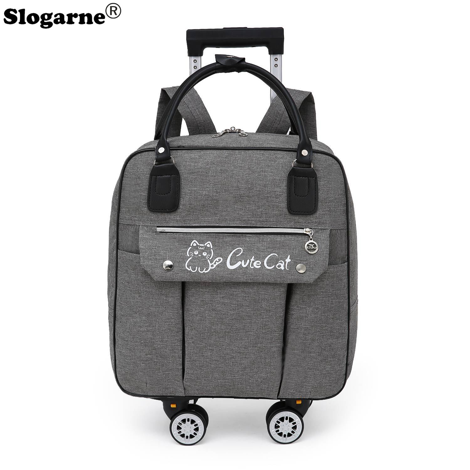 Trolley Large Capacity Travel  - Foldable Rolling Luggage Bag ulasan dan harga