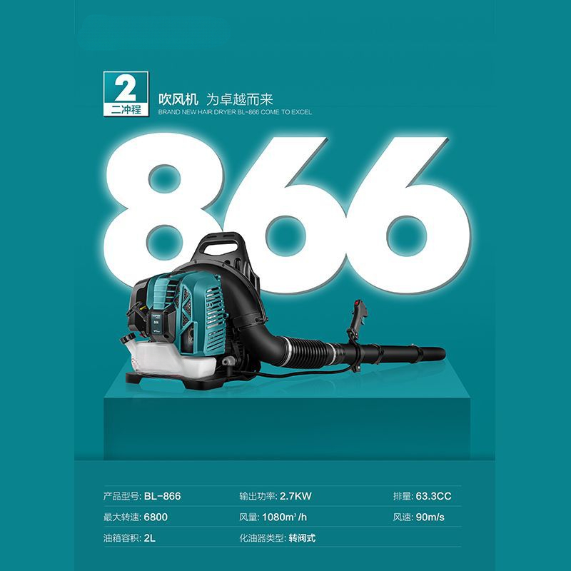 Two-stroke backpack hair dryer - Backpacks ulasan dan harga
