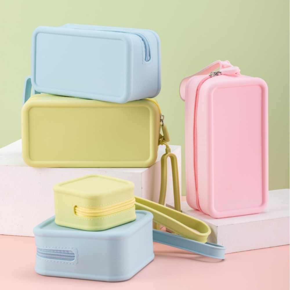 Portable Silicone Coin Purse L - Cosmetic Bags ulasan dan harga