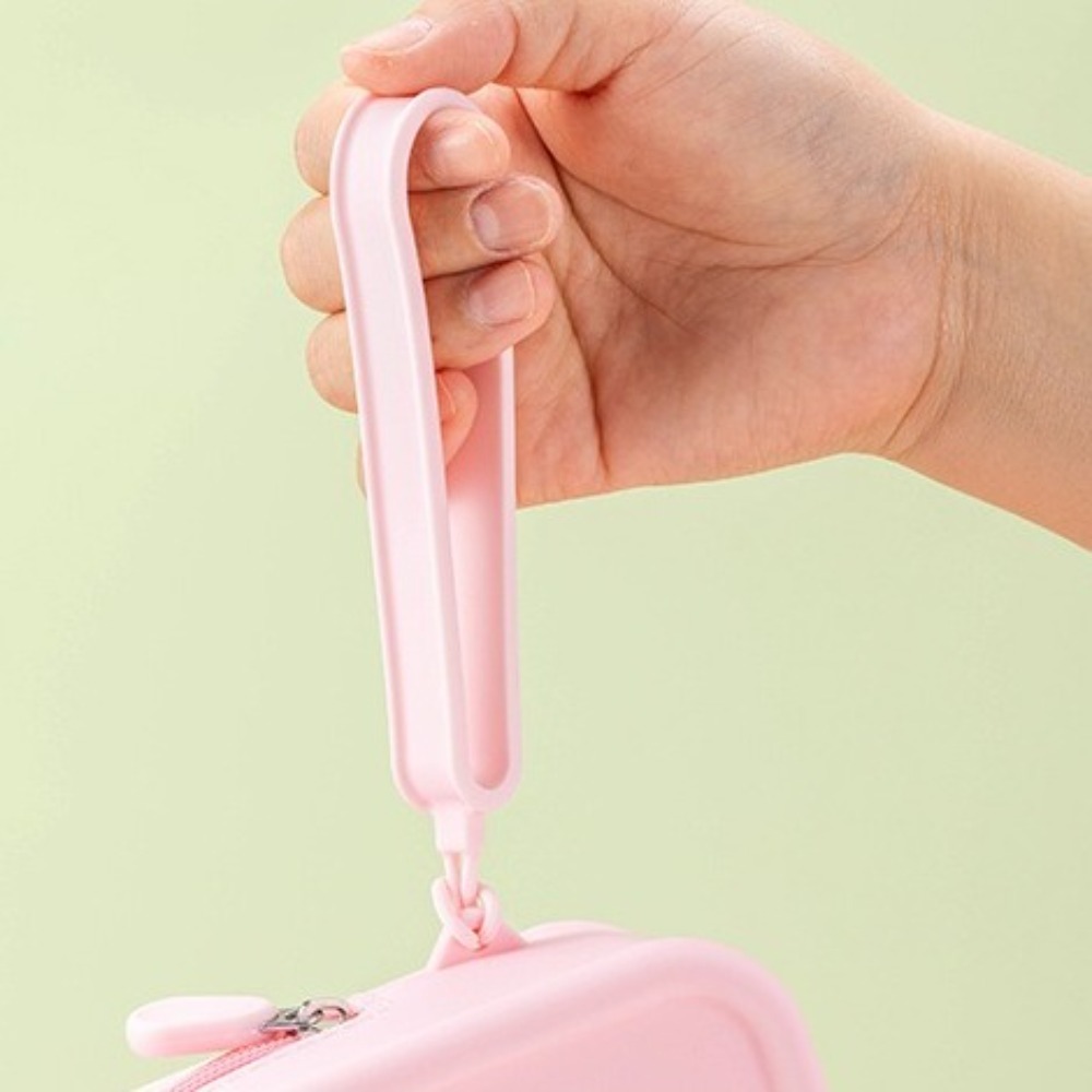 Portable Silicone Coin Purse L - Cosmetic Bags ulasan dan harga