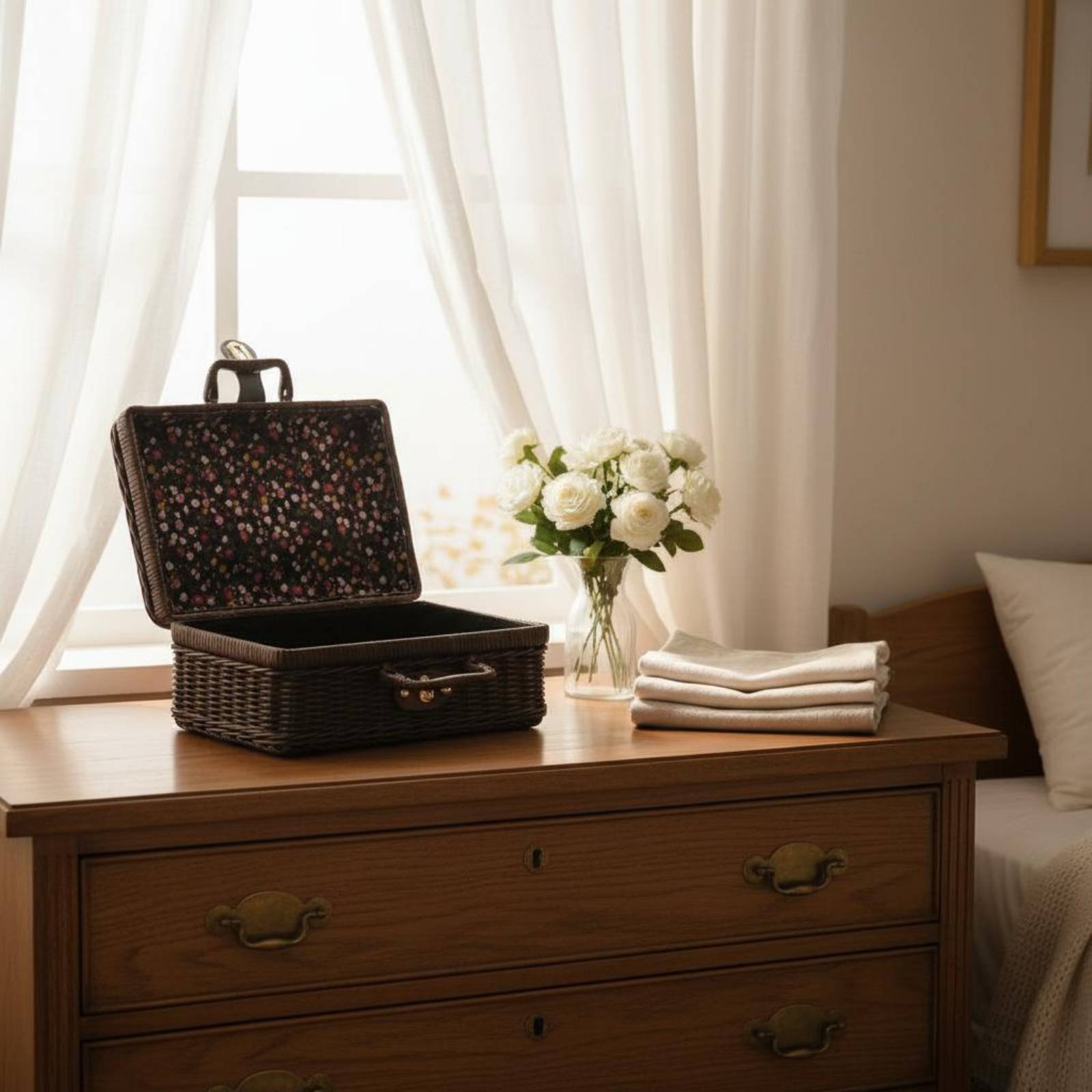 Vintage Design Suitcase With H - Retro Vintage Trunk Suitcase ulasan dan harga