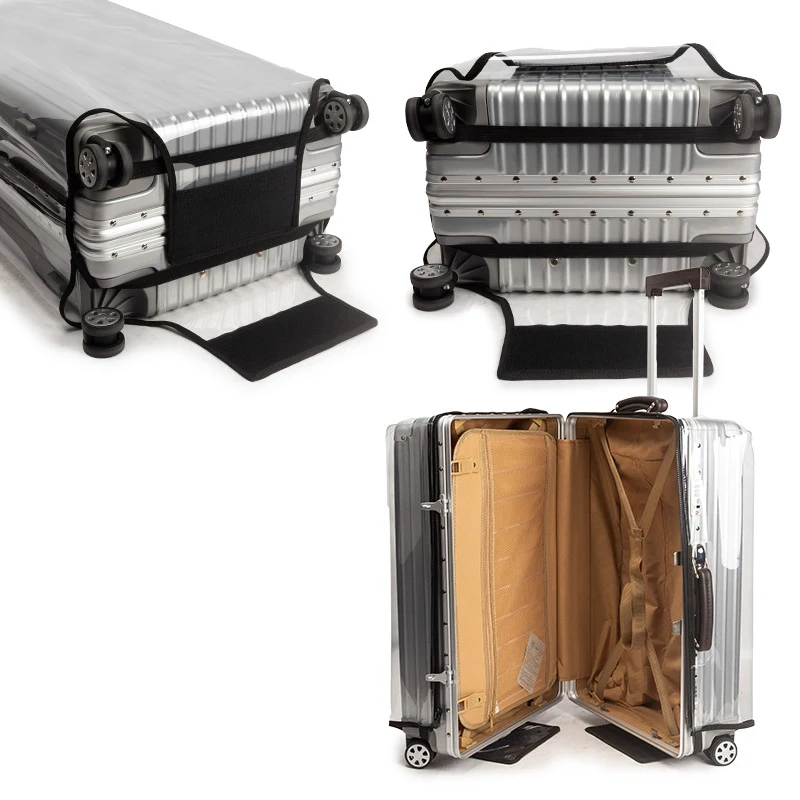 Transparent Cover Luggage Dust - Luggage Protective Cover Transparent ulasan dan harga