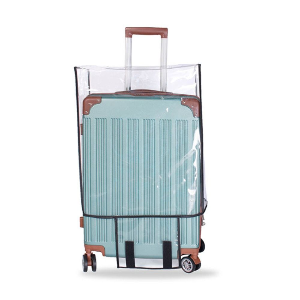 PVC Transparent Luggage Cover  - Waterproof Suitcase Cover Protector ulasan dan harga