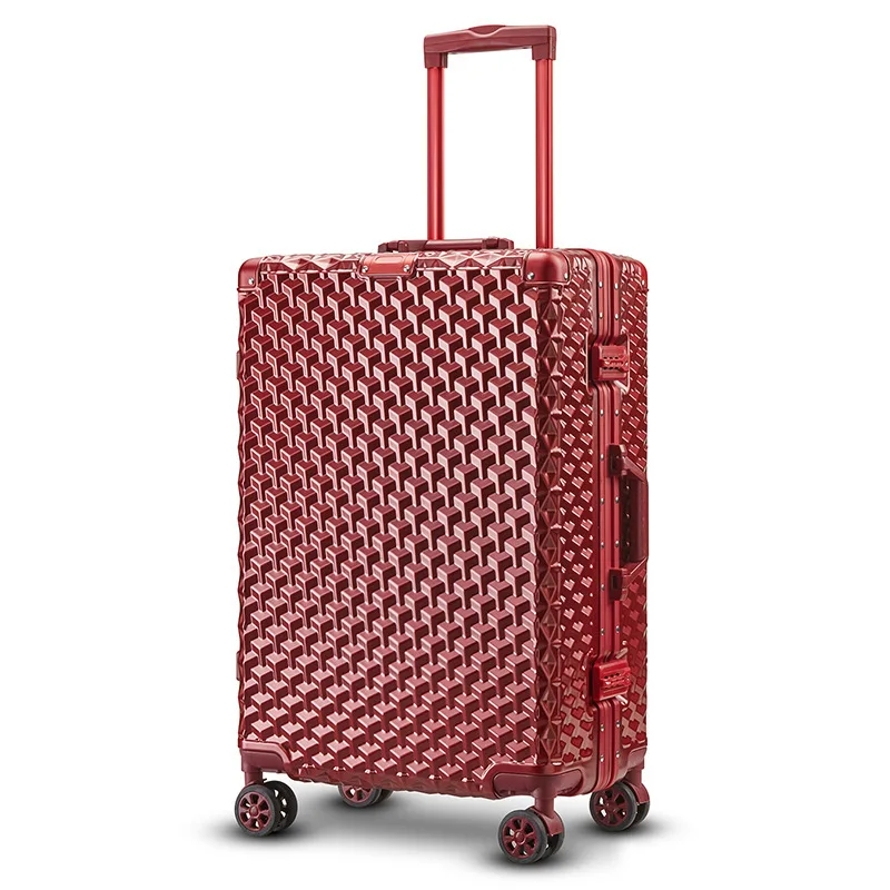 New Travel suitcase,password b - Aluminum Frame Carry On Luggage ulasan dan harga