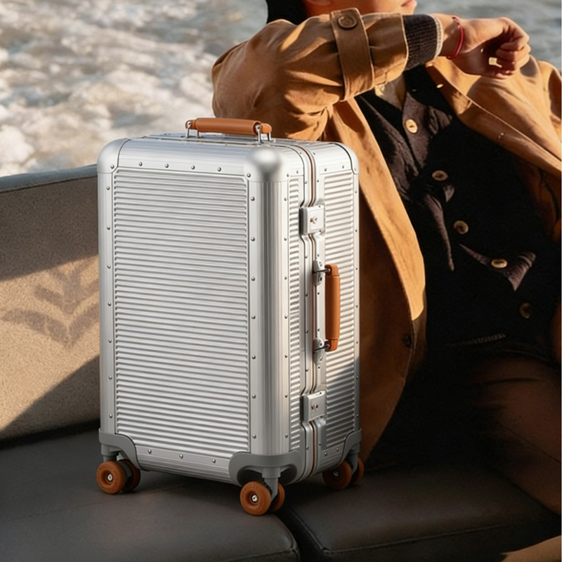 Large fashion aluminum-frame t - Aluminum Frame Carry On Luggage ulasan dan harga