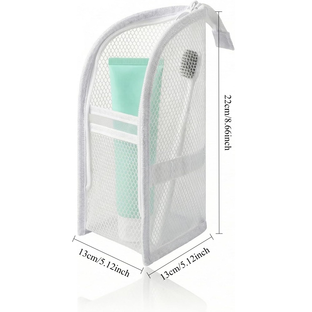 Mesh Toiletry Bag Breathable Q - Cosmetic Bags ulasan dan harga