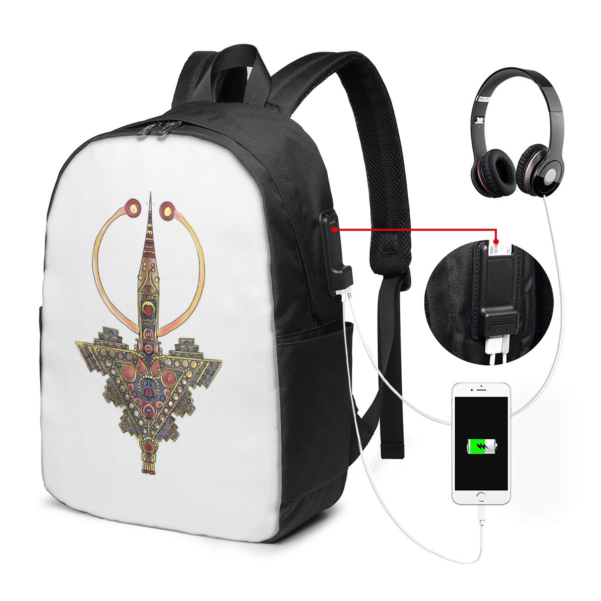 Kabyle Jewelry Amazigh Morocco - Travel Bags ulasan dan harga