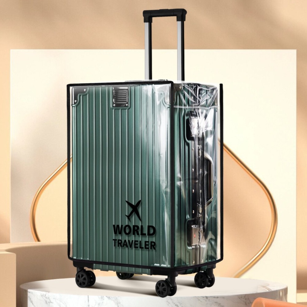 PVC Transparent Luggage Cover  - Waterproof Suitcase Cover Protector ulasan dan harga