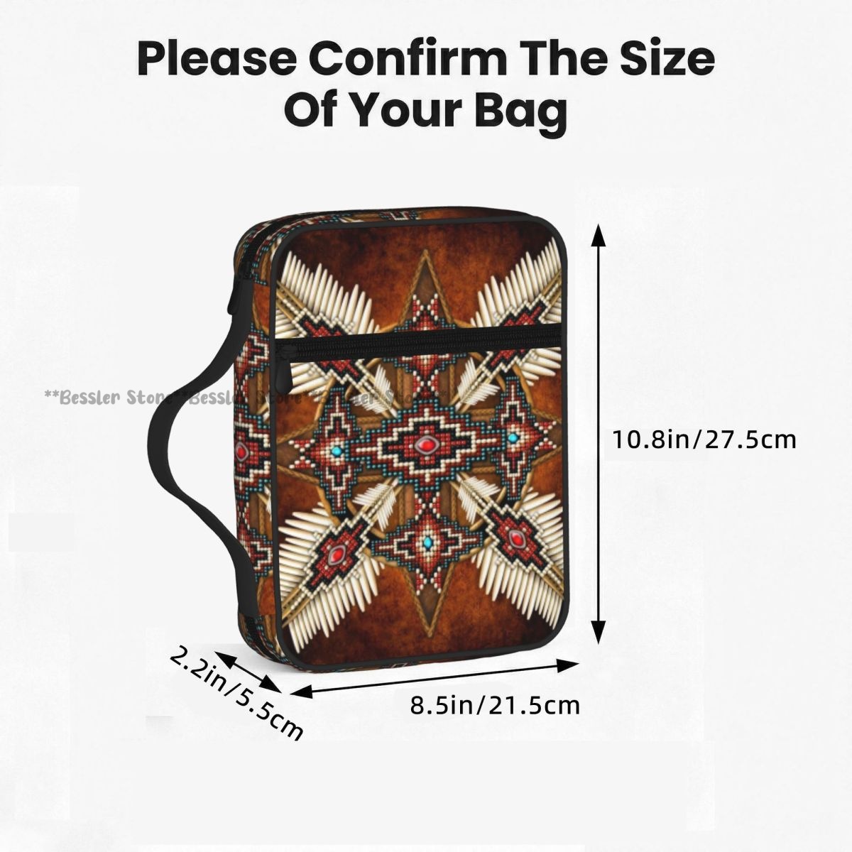 Native American Print Bible Ba - Handbags ulasan dan harga