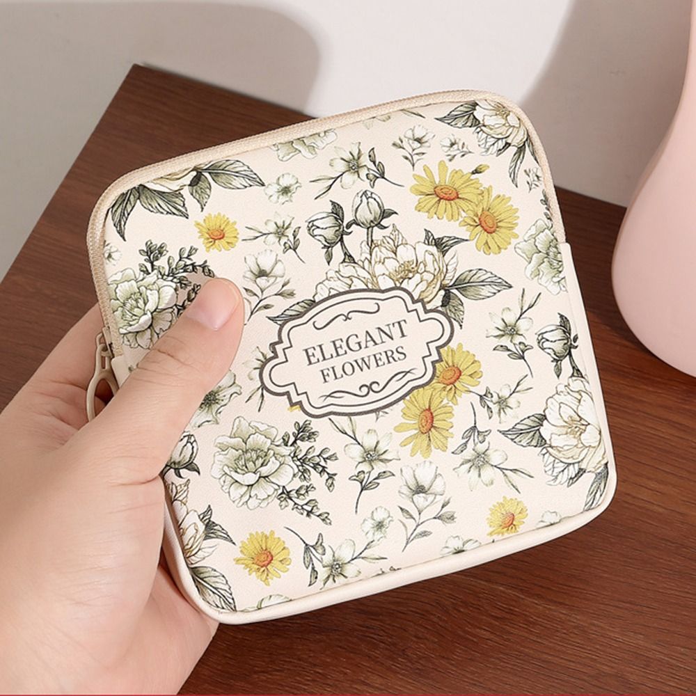 New PVC Sanitary Pads Bag Larg - Cosmetic Bags ulasan dan harga