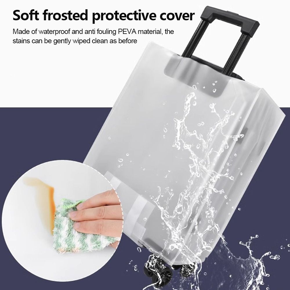 New Frosted Luggage Protector  - Waterproof Suitcase Cover Protector ulasan dan harga