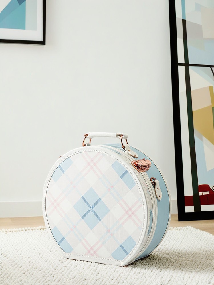 13 Inch Vintage Retro Leather  - Retro Vintage Trunk Suitcase ulasan dan harga