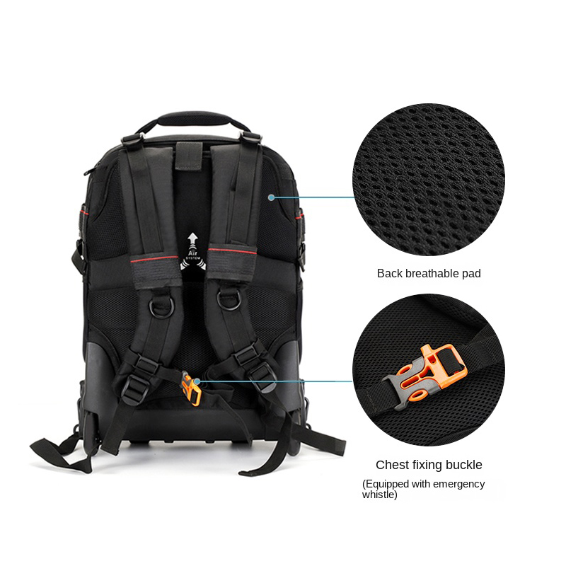 Trolley Photography Backpack P - Foldable Rolling Luggage Bag ulasan dan harga