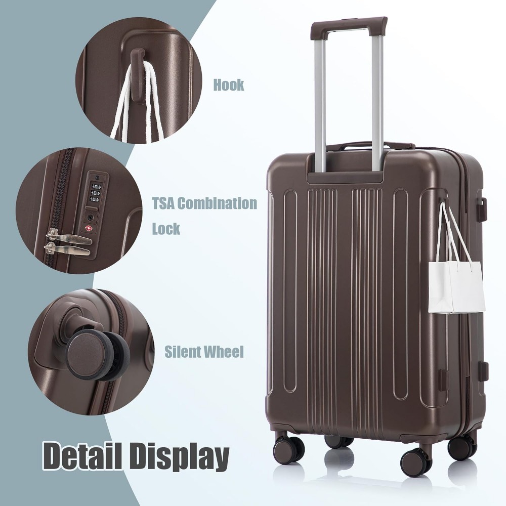 3 Piece Luggage Set Expandable - Expandable Hard Shell Luggage Set ulasan dan harga