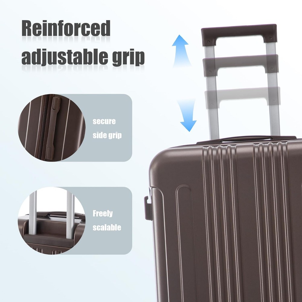 3 Piece Luggage Set Expandable - Expandable Hard Shell Luggage Set ulasan dan harga
